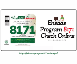 8171 Ehsaas Program CNIC Check Online Registration 2023